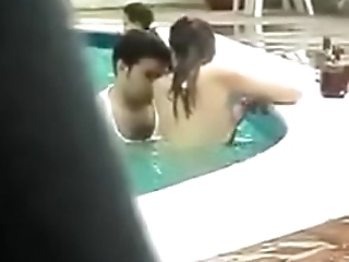 Hot Indian Sexual Intercourse Upon Swimming Pool