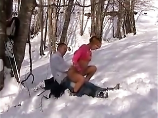 Shaina Beurette French Arab Underfed Immature Fuckoutdoor Give Sticks At Near Ski
